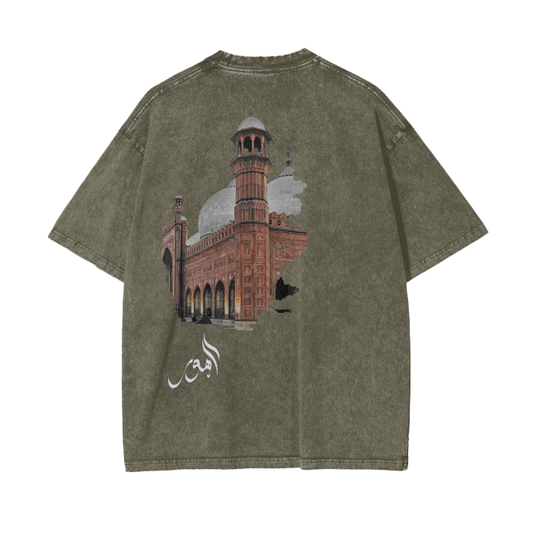 Sukoon Lahore Oversize Tee Green